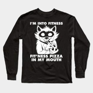 Fitness Pizza Long Sleeve T-Shirt